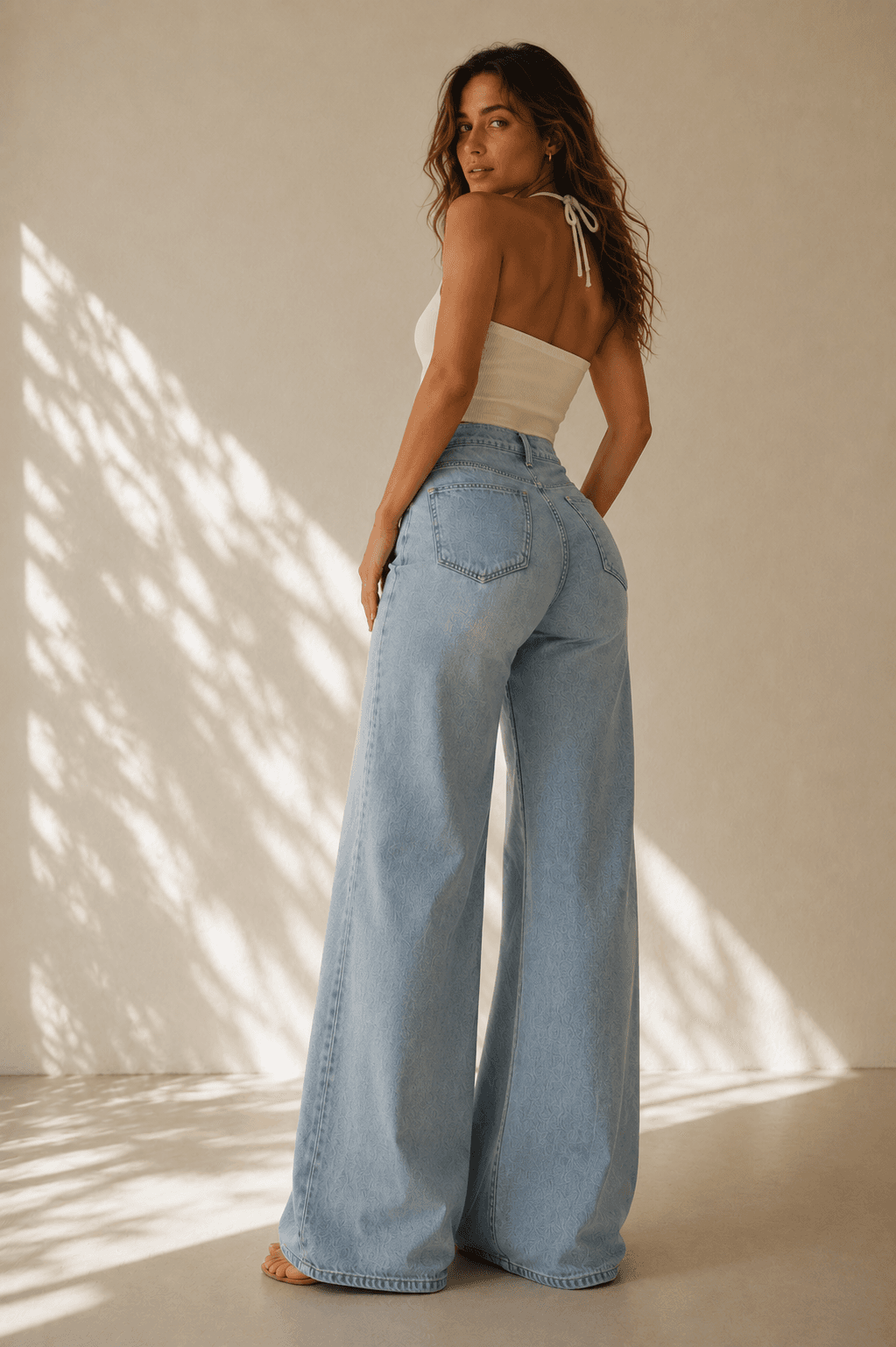 Wide-Leg BBL Jean