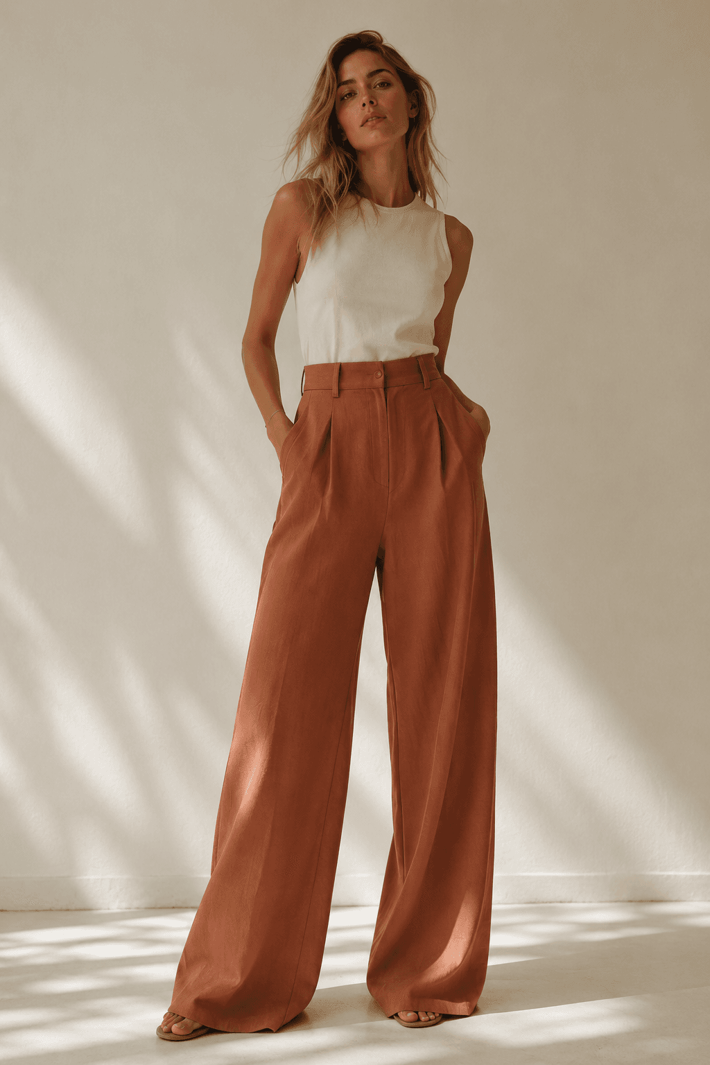 Wide-Leg Trouser